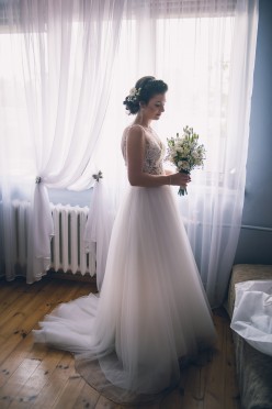 suknia ślubna rozm. S