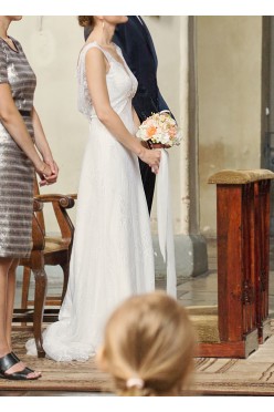 Suknia ślubna w stylu BOHO romantycznym