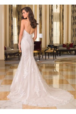 Piękna suknia ślubna Justin Alexsander 2017