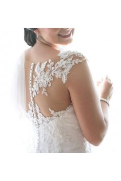 Suknia ślubna  z muślinu