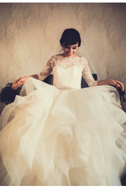 Suknia ślubna Vanilla Sposa 36/38 175cm + 10cm obcas