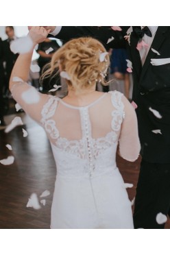 Suknia Ślubna dla niskiej osoby 34/36