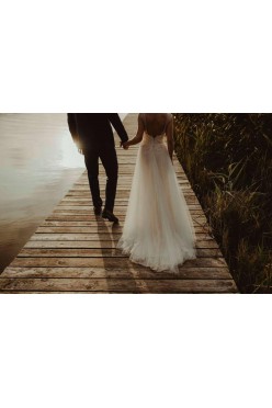 Suknia Ślub na 34 Ivory/Nude
