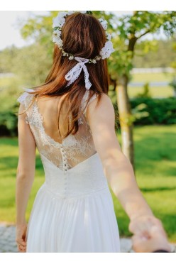 Zwiewna suknia ślubna Elizabeth Passion 2017