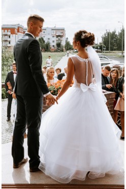 Przeurocza Suknia ślubna <3