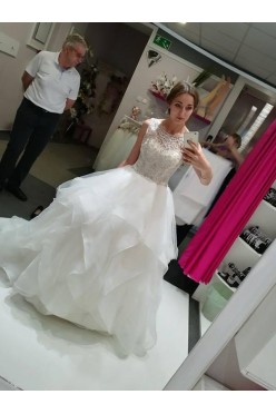 SPRZEDAM ŚLICZNĄ SUKNIĘ Justin Alexander !!!!!!!!