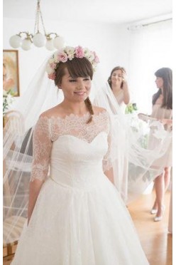 Wyjątkowa Suknia Ślubna  z welonem