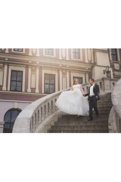 Oryginalna suknia ślubna projektowana we Lwowie