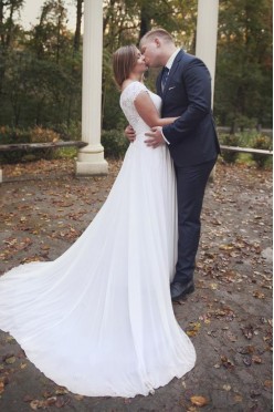 Sukienka ślubna z kolekcji Amy Love Bridal 2017, roz.38