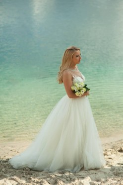 Wyjątkowa Suknia Ślubna Sweetheart