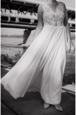 Muślinowa Suknia Ślubna Madonna