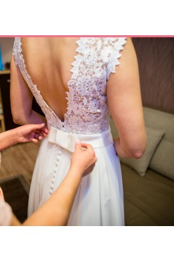 SUKNIA ŚLUBNA rom. 36/38