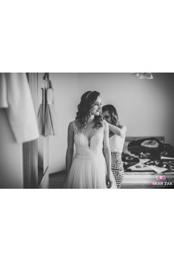 Suknia ślubna JUSTIN ALEXANDER model 8886 rozmiar 34/36