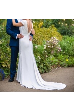 Suknia ślubna Pronovias 2017, 34/36 rybka, odkryte plecy