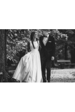 Piękna Suknia Ślubna Bona