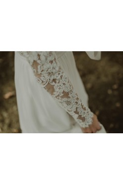 Romantyczna Rustykalna Suknia Ślubna Herm's Bridal Aragonite