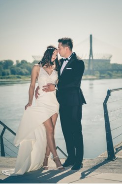 Suknia ślubna model Tamisa projektu Violi Piekut rozmiar S