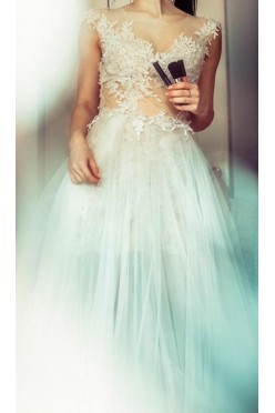 Suknia ślubna model Nadine + welon, rozmiar 34/36