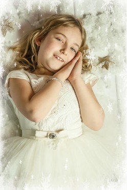 Sukienka dla druhny małej