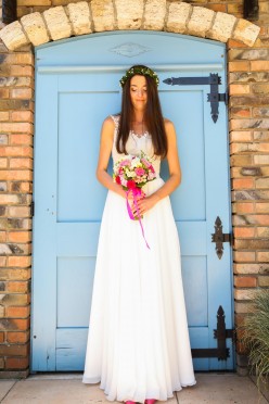 Suknia 2 w 1 (długa i krótka)