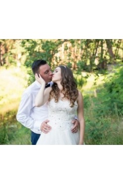 Suknia ślubna księżniczka