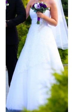 Suknia ślubna wyjątkowa, zwiewna, lekka