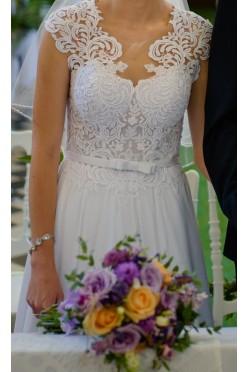 Suknia ślubna- projekt własny