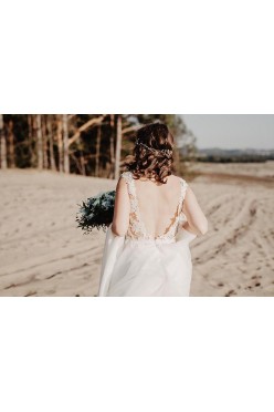 Suknia śmietankowa Pola-Atelier Juliette, rozm. 34/36