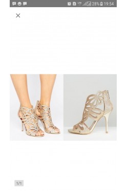 Sandały slubne 37 miss kg carvela