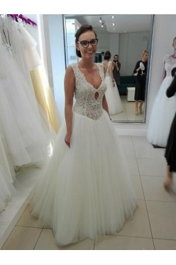 Zjawiskowa suknia ślubna projektu Patrycji Pardyki