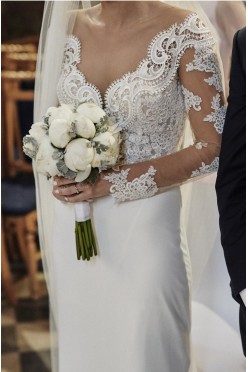 Elegancka suknia ślubna marki Milla Nova model Veila