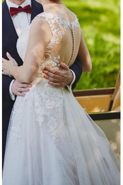 Suknia ślubna sweetheart 6166