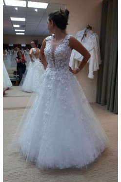 NIEUŻYWANA suknia ślubna+welon 2,5m