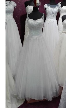 suknia ślubna kryształowa komplet