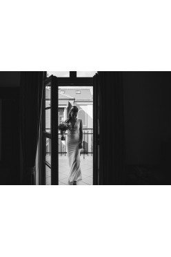 Suknia ślubna syrena