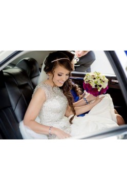 suknia ślubna Madam B. wraz z 2 welonami