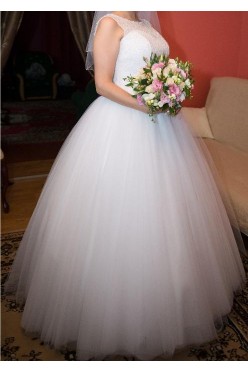 Suknia ślubna AGNES 14068 CRYSTAL