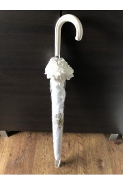 Parasol ślubny / parasolka dla pary młodej 140cm - nowy