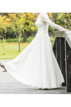 Rustykalna suknia ślubna 36/38