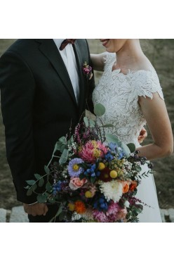 Suknia ślubna od Justyny Kodym, 168 cm, S