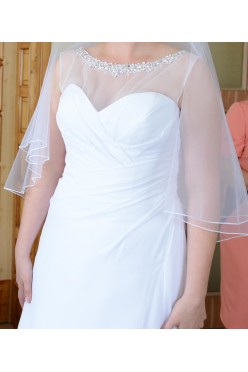 Suknia ślubna - śnieżnobiała