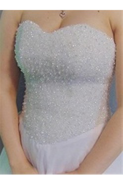 Suknia ślubna z kryształkami Swarovskiego