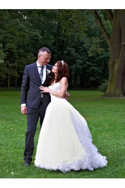 sprzedam zjawiskową suknię ślubną