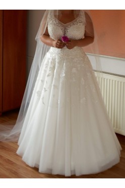 Wyjątkowa Suknia Ślubna rozmiar 42