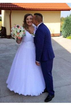 Suknia ślubna roz. 44