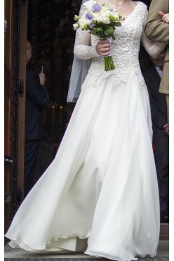 Suknia ślubna Oriana Gala rękaw 36