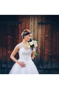 Biała Suknia Ślubna Princessa MODEL 2017