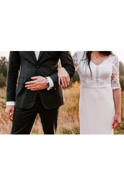 Suknia ślubna Ochocka Atelier r. 36/38+welon