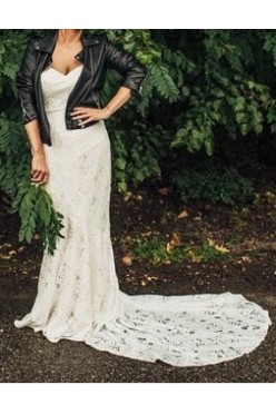 Suknia z trenem Lillian West 6425 rozm38