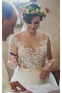 Suknia Atelier z Petersburga, tiul, 183 cm, rozmiar 38